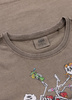 T-shirt damski PIT BULL Denim Washed CRUISINANDBOOZIN WMN dark brown
