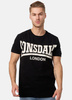 T-shirt LONSDALE YORK czarny