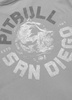 T-shirt PIT BULL DOG SD szary (grey)