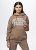 Damska bluza PIT BULL FIORA WMN chocolate mousse kaptur