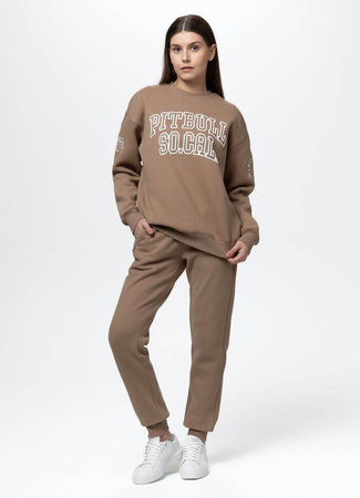 Damska bluza PIT BULL FIORA WMN chocolate mousse prosta