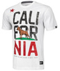 T-shirt PIT BULL CAL.FLAG biały