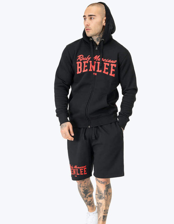 Bluza BENLEE HOOD VITALINO czarna rozpinana