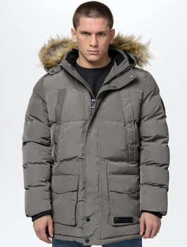 Kurtka parka PIT BULL FOREST taupe