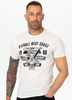 T-shirt PIT BULL OLDSCHOOL RAZOR biały