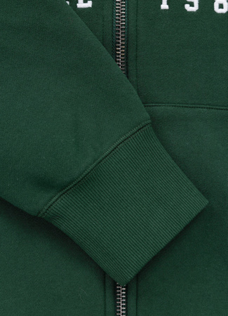 Bluza PIT BULL NORTON hunter green rozpinana