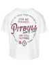 T-shirt damski PIT BULL Oversize LOYAL WMN biały