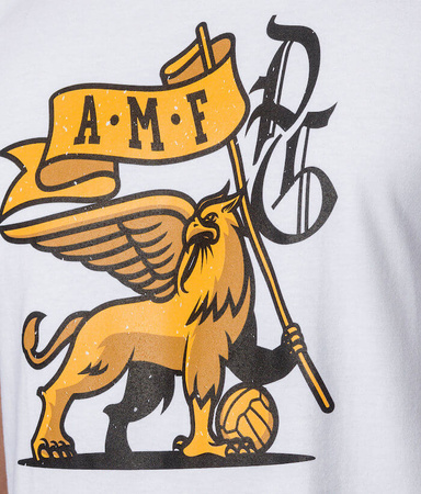 T-shirt PGWEAR AMF GRYPHON biały