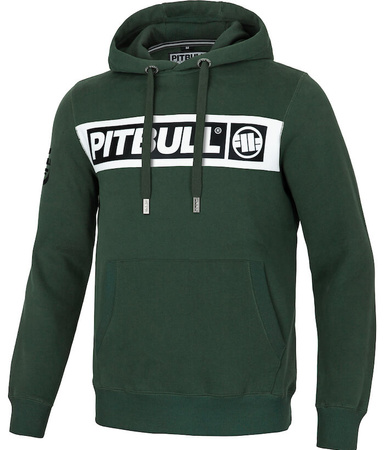 Bluza PIT BULL SHERWOOD ciemnozielona (dark green) kaptur