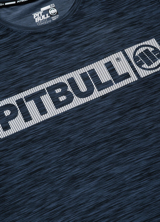 T-shirt PIT BULL HILLTOP CASUAL SPORT granatowy (navy melange)