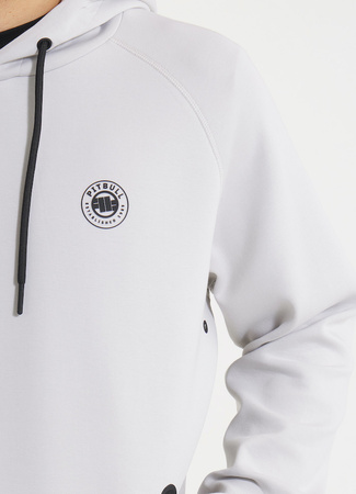 Bluza PIT BULL DOGWOOD biała (white blue) kaptur