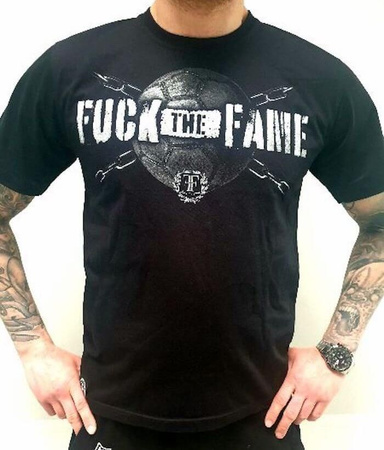 T-shirt FUCK THE FAME PIŁKA NOŻNA czarny