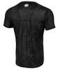 Rashguard PIT BULL MESH NET CAMO HILLTOP czarny krótki rękaw