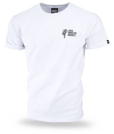 T-shirt DOBERMANS GANGLAND TS254 biały