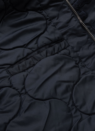 Kurtka PIT BULL HACKET WASHED BOMBER granatowa