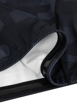 Rashguard PIT BULL DILLARD CASINO szary krótki rękaw