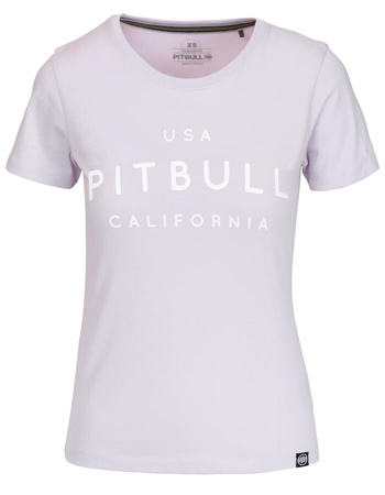 T-shirt damski PIT BULL USA CAL WMN jasno fioletowy (lilac)