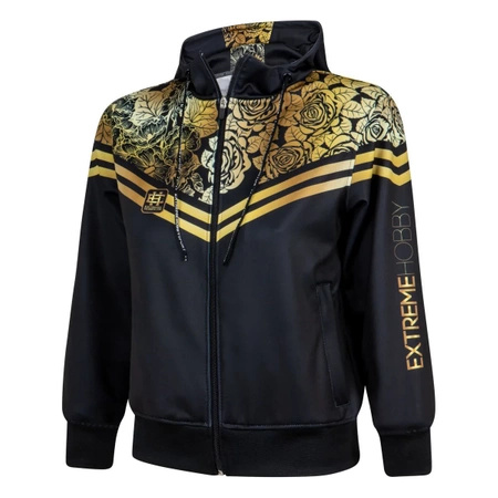 Dres sportowy damski  EXTREME HOBBY ROSE komplet czarny
