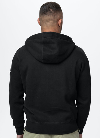 Bluza PIT BULL NORTON czarna rozpinana