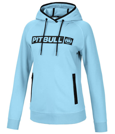 Damska bluza PIT BULL GEORGIA WMN błękitna (light blue) kaptur