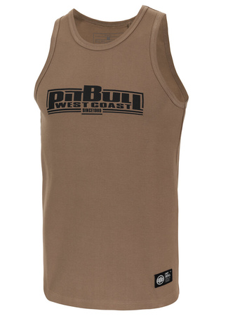 Tank top PIT BULL RIB BOXING brązowy