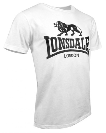 T-shirt LONSDALE LOGO biały