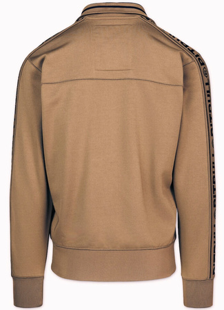 Bluza PIT BULL OLDSCHOOL TAPE LOGO TERRY czarna stójka