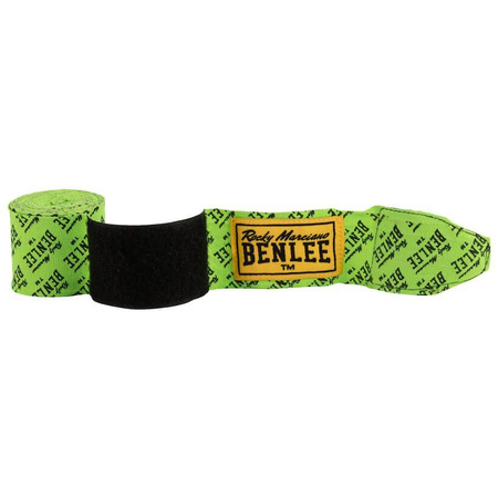 Bandaże bokserskie BENLEE ALLOVER WRAPS 300 cm (neon green)