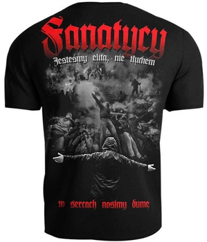 T-shirt PUBLIC ENEMY FANATYCY JESTEŚMY ELITĄ czarny