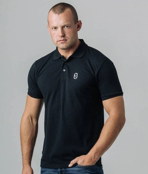 Polo NO RESPECT CAESAR czarne