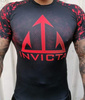 Rashguard INVICTA HOOLIGAN krótki rękaw