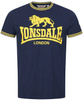 T-shirt LONSDALE LEES granatowy