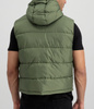 Bezrękawnik ALPHA INDUSTRIES HOODED PUFFER VEST FD oliwkowa (sage green) 118110 01