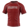 Short sleeve rashguard EXTREME HOBBY TRACE czerwony