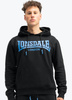 Bluza LONSDALE CHATSWORTH czarna kaptur