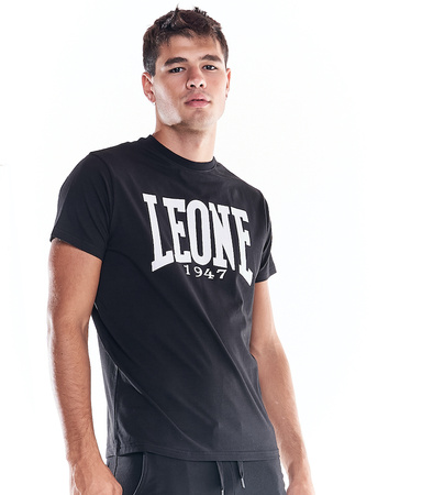 T-shirt LEONE BIG LOGO czarny