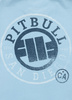 T-shirt PIT BULL SD STAMP light blue