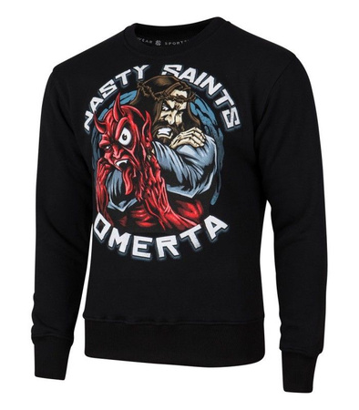 Bluza EXTREME HOBBY NASTY SAINTS czarna prosta