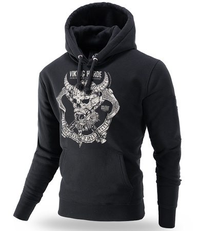 Bluza DOBERMANS AGGRESSIVE VIKING HORDE BK283 kaptur czarna