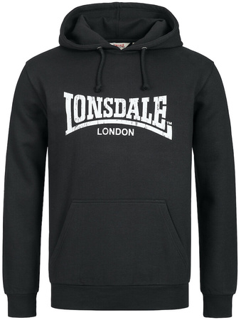 Bluza LONSDALE WOLTERTON czarna kaptur
