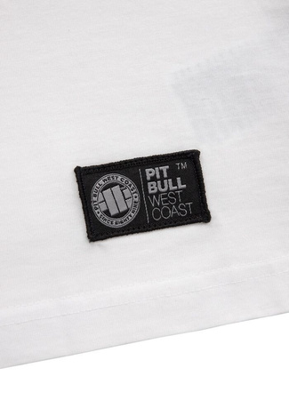 T-shirt PIT BULL NO LOGO biały