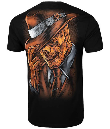 T-shirt PIT BULL MAN IN HAT czarny