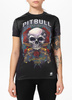 Damska koszulka sportowa Mesh PIT BULL SANTA MUERTE WMN  czarna
