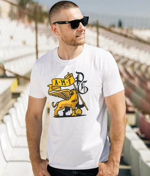 T-shirt PGWEAR AMF GRYPHON biały