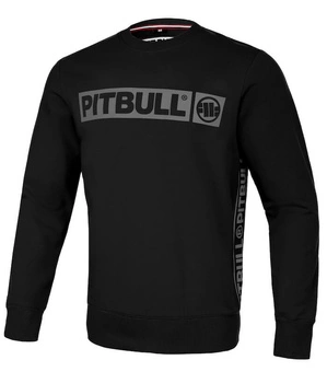 Bluza PIT BULL FRENCH TERRY ALBION czarna prosta