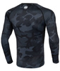 Longsleeve Rashguard PIT BULL BOXING ALL BLACK CAMO długi rękaw