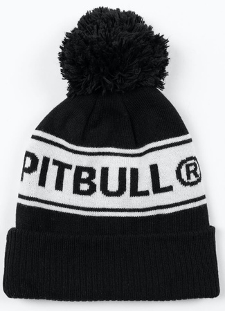 Czapka zimowa PIT BULL VERMEL czarna