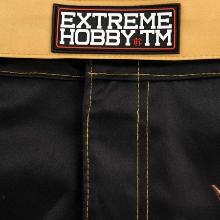 Spodenki Grappling EXTREME HOBBY SANTA MUERTE czarny