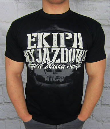 T-shirt PUBLIC ENEMY EKIPA WYJAZDOWA czarny