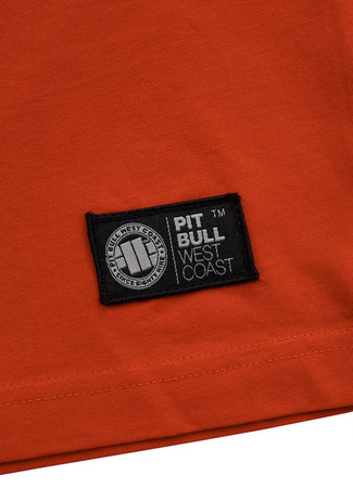 T-shirt PIT BULL NO LOGO pomarańczowy